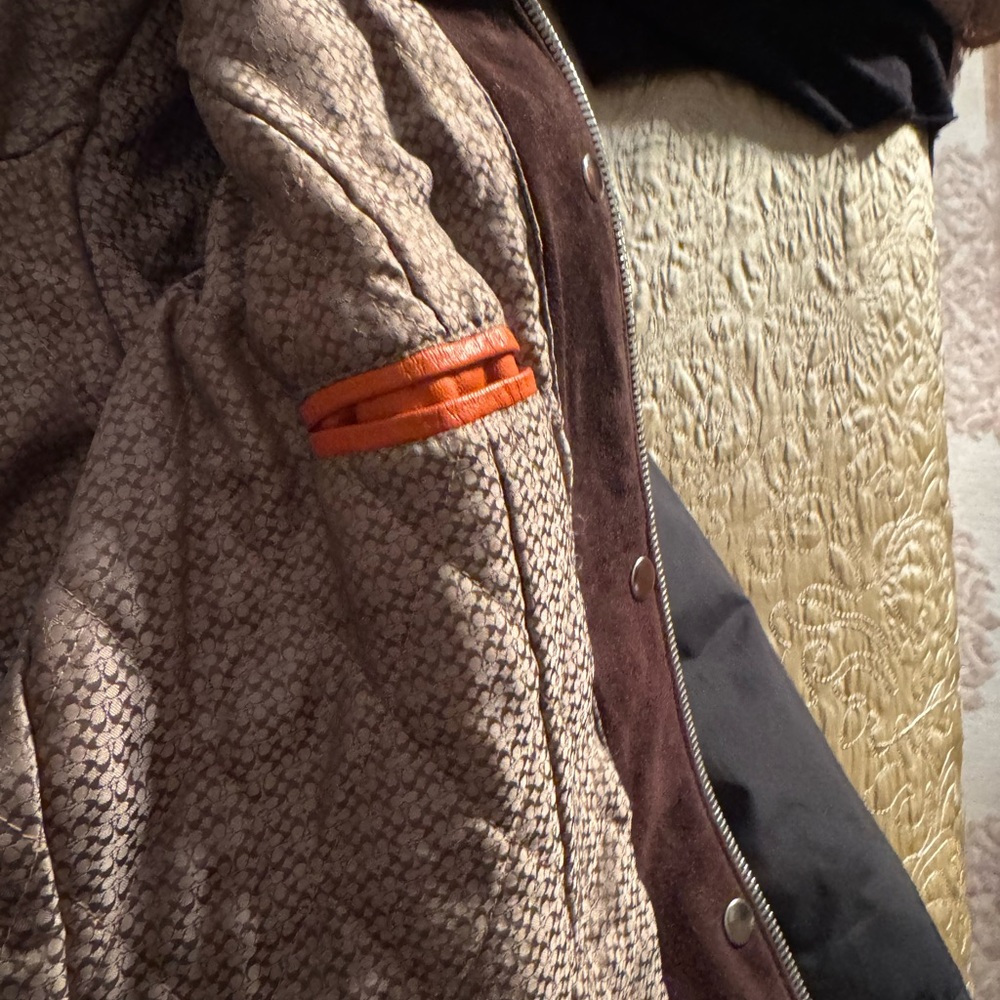 Vintage Coach suede brown jacket 25 years old - Picture 13 of 16